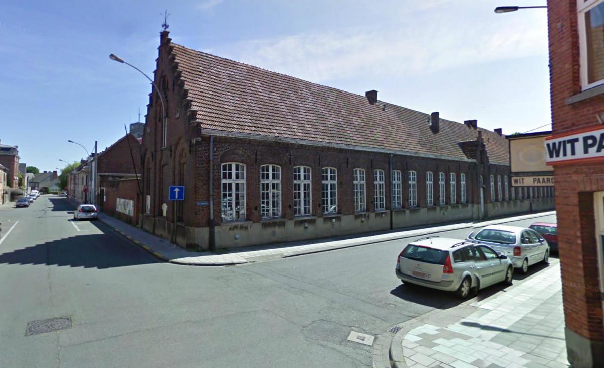 foto vroegere school in Krottegem