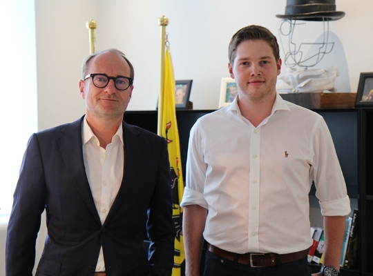 Beeld Simon Vandenhende & Ben Weyts Beeld Simon Vandenhende & Ben Weyts
