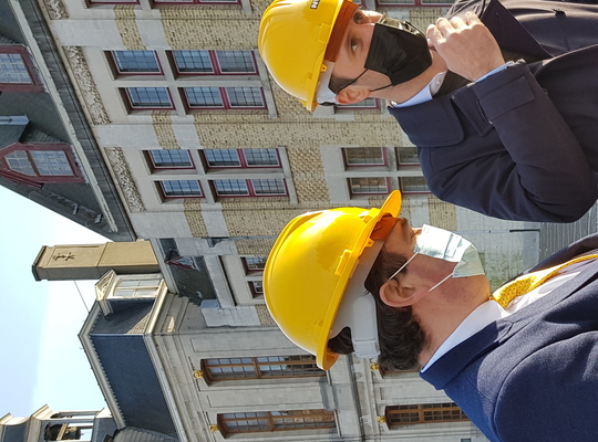 Stadhuis_actie N-VA Roeselare 25nov2020 Stadhuis_actie N-VA Roeselare 25nov2020